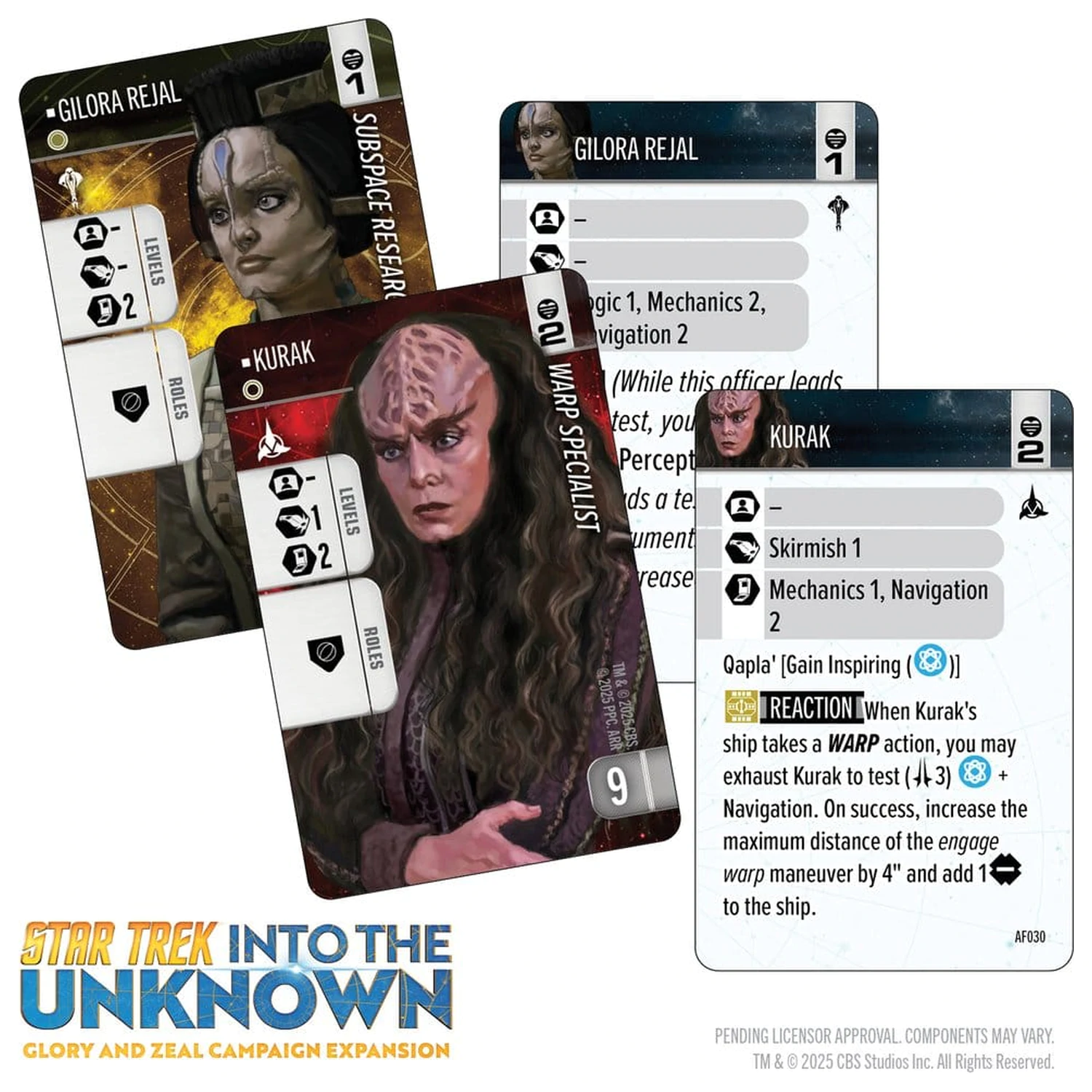 Star Trek: Into the Unknown Miniatures Game Expansion Glory and Zeal *English Version* product photo