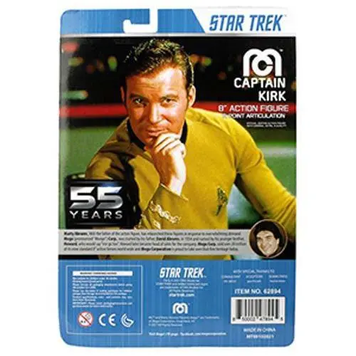 Star Trek Action Figure Kirk 55th Anniversary 20 cm termékfotó