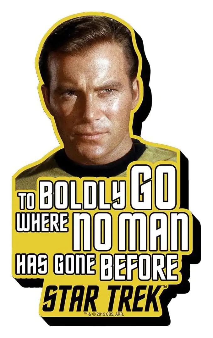 Star Trek: Kirk Quote Funky Chunky Magnet product photo