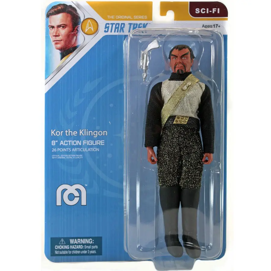 Star Trek TOS Action Figure Kor the Klingon Limited Edition 20 cm termékfotó