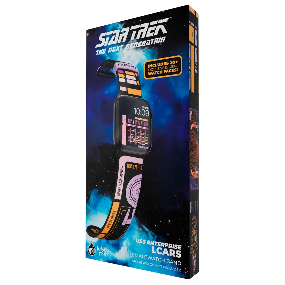 Star Trek LCARS Smartwatch strap + face designs product photo