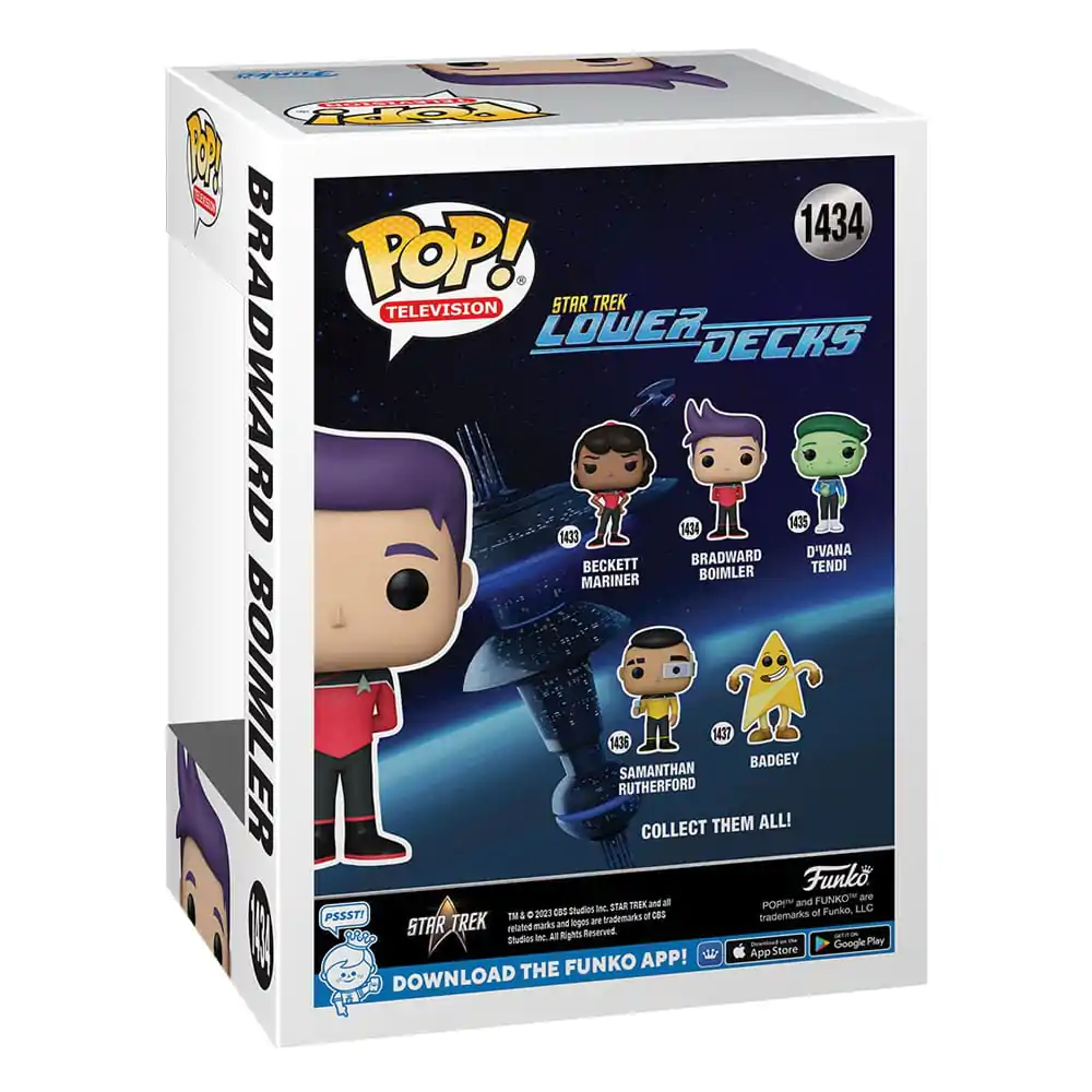 Star Trek Lower Decks POP! TV Vinyl Figure Bradward 9 cm termékfotó