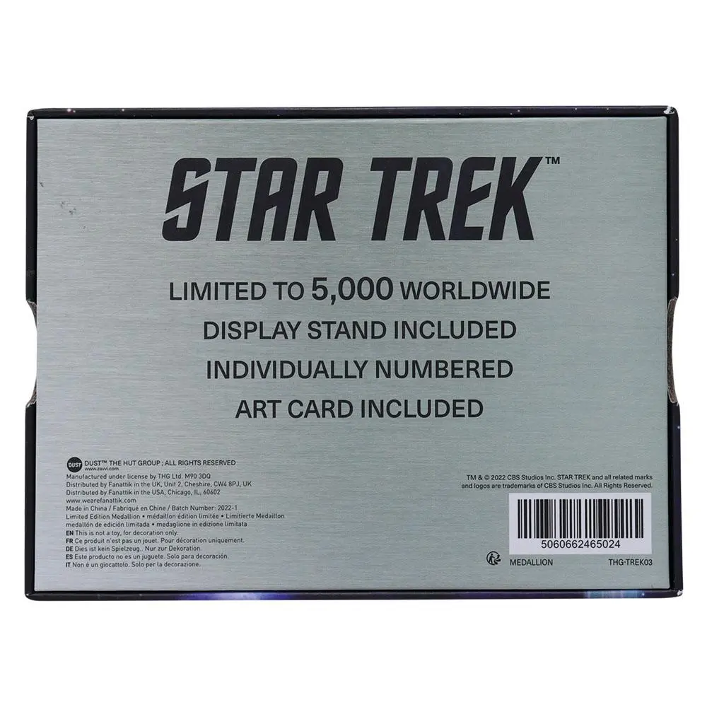 Star Trek Medallion Kobayashi Maru Limited Edition product photo