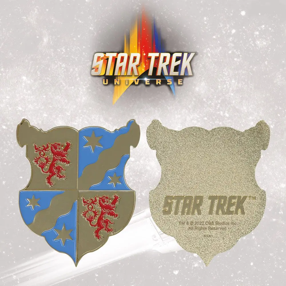 Star Trek Medallion Picard Family Crest Limited Edition product photo
