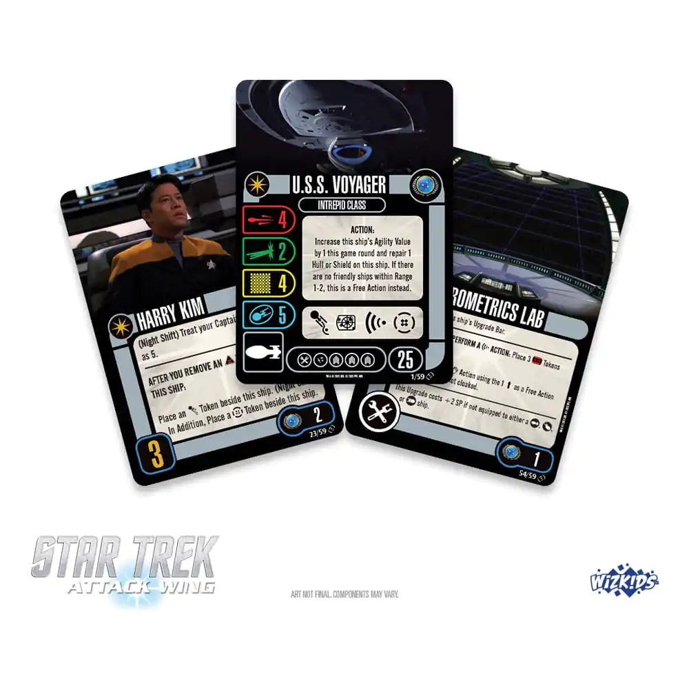 Star Trek Miniatures Game Expansion Attack Wing:Federation Faction Pack - Lost in the Delta Quadrant *English Version* product photo