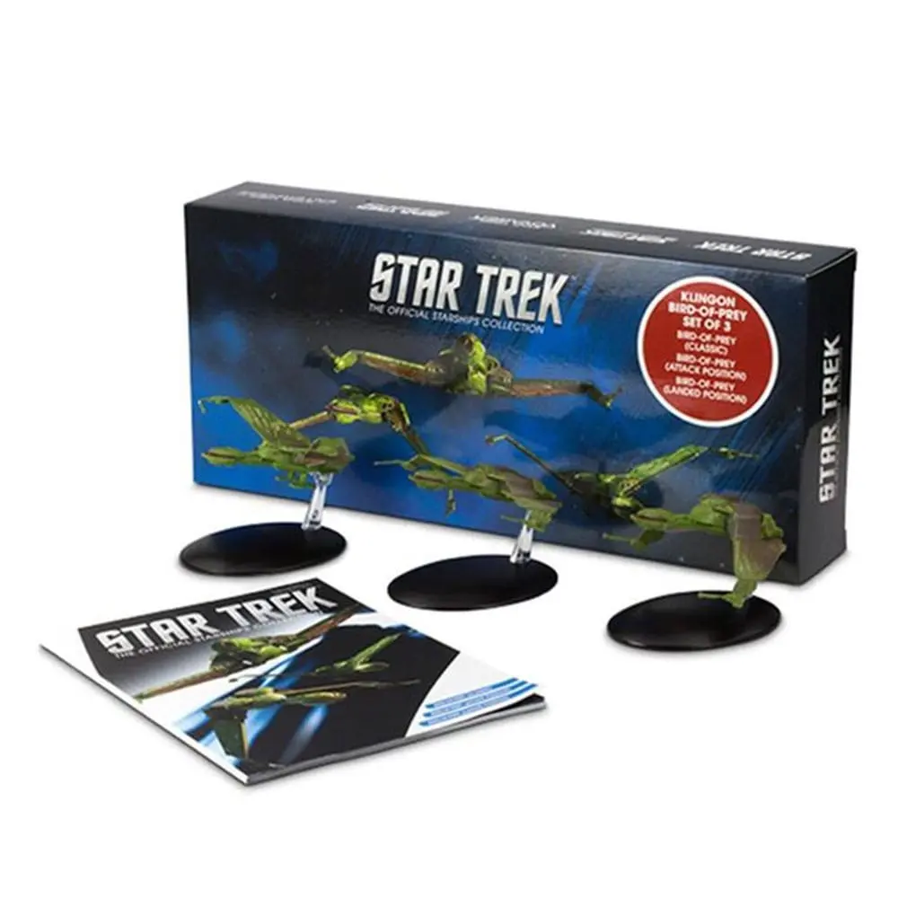 Star Trek NG Model Klingon Bird-of-prey Boxed Set product photo