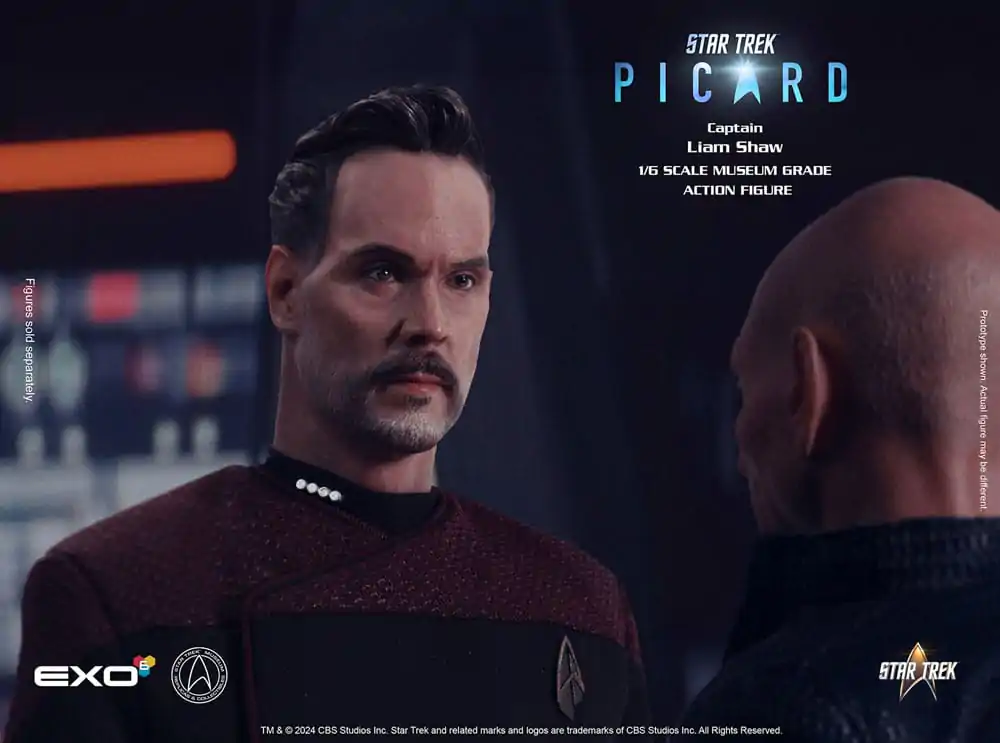Star Trek: Picard Action Figure 1/6 Captain Liam Shaw 30 cm product photo
