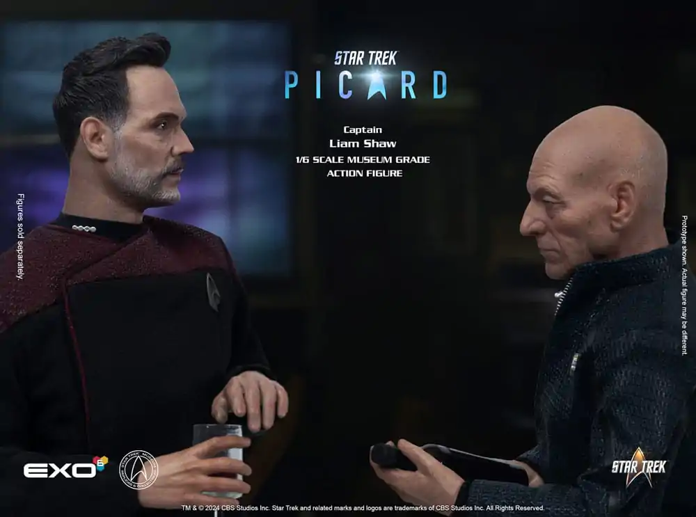 Star Trek: Picard Action Figure 1/6 Captain Liam Shaw 30 cm product photo