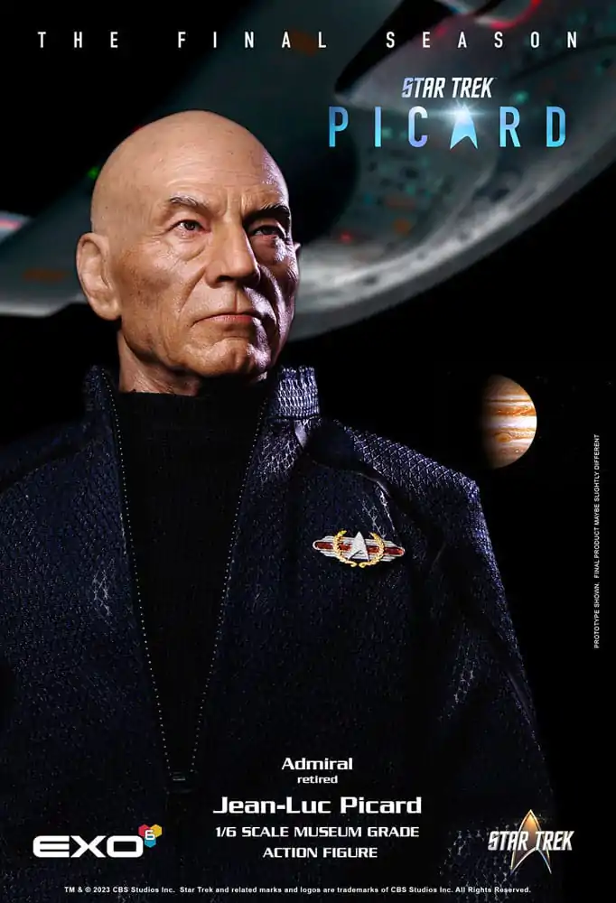 Star Trek: Picard Action Figure 1/6 Jean-Luc Picard 28 cm product photo