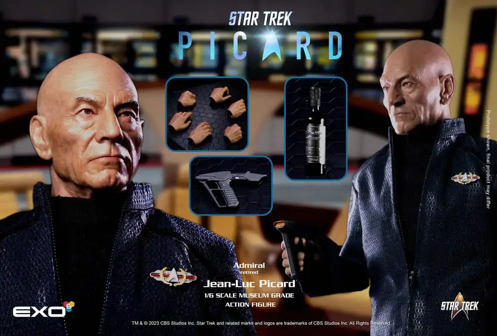 Star Trek: Picard Action Figure 1/6 Jean-Luc Picard 28 cm product photo