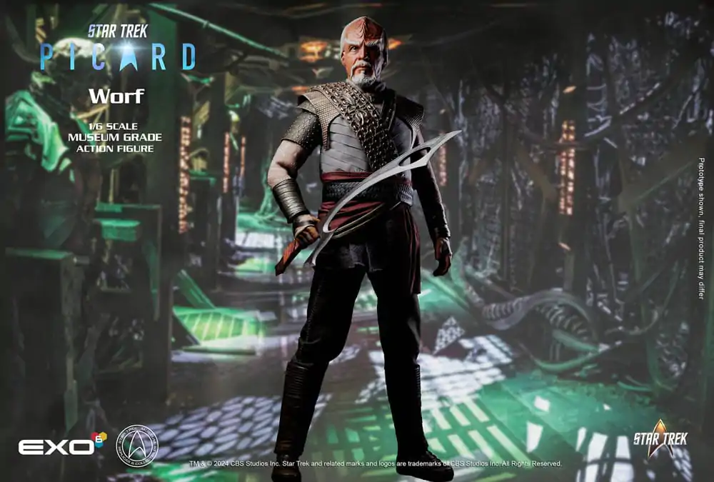 Star Trek: Picard Action Figure 1/6 Worf 30 cm product photo