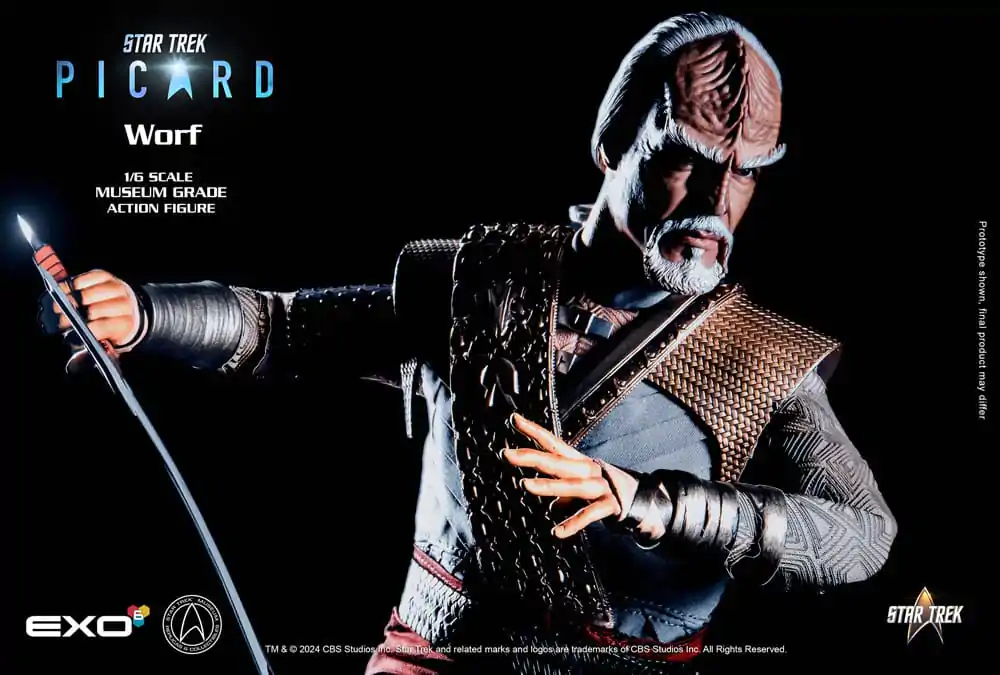 Star Trek: Picard Action Figure 1/6 Worf 30 cm product photo