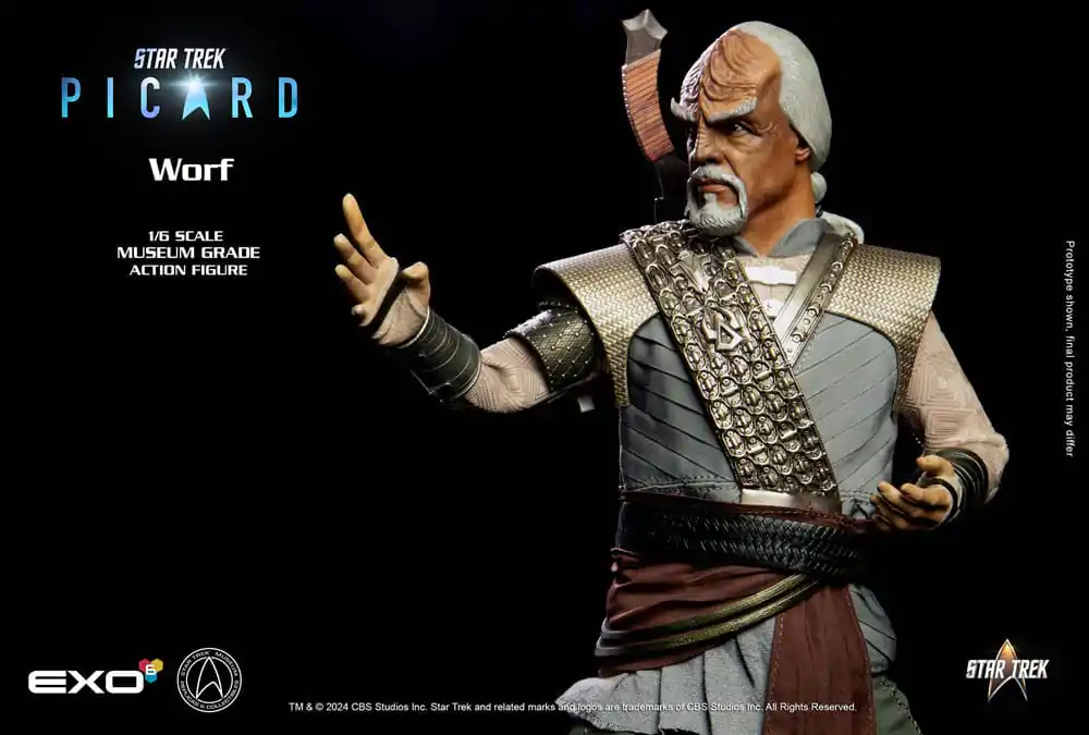 Star Trek: Picard Action Figure 1/6 Worf 30 cm product photo