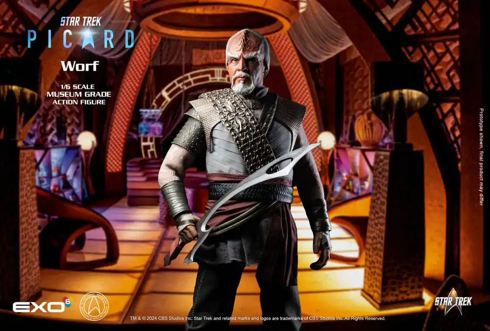 Star Trek: Picard Action Figure 1/6 Worf 30 cm product photo