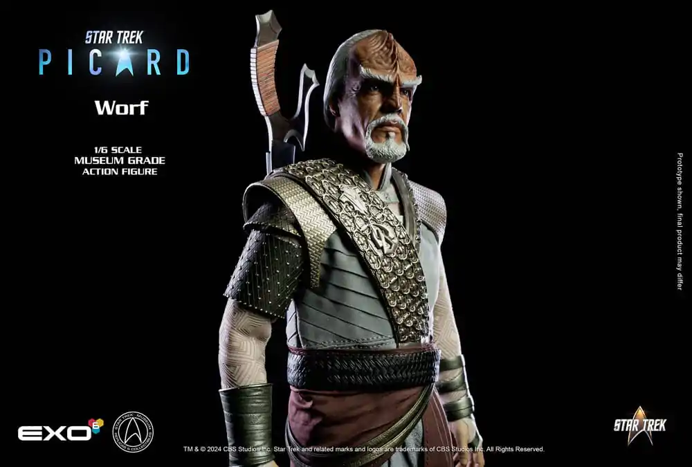 Star Trek: Picard Action Figure 1/6 Worf 30 cm product photo
