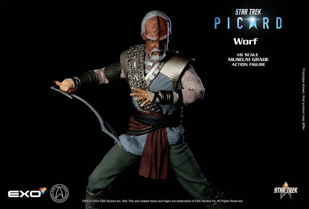 Star Trek: Picard Action Figure 1/6 Worf 30 cm product photo