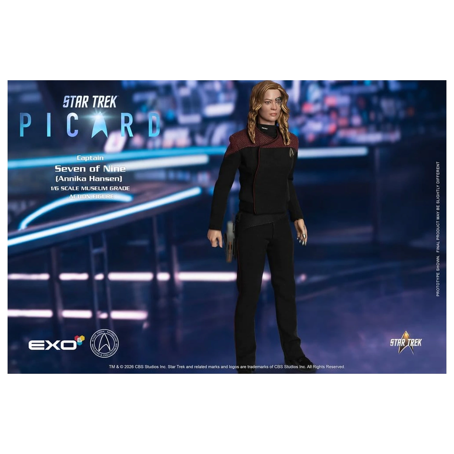 Star Trek: Picard Action Figure 1/6 Captain Seven of Nine 29 cm product photo