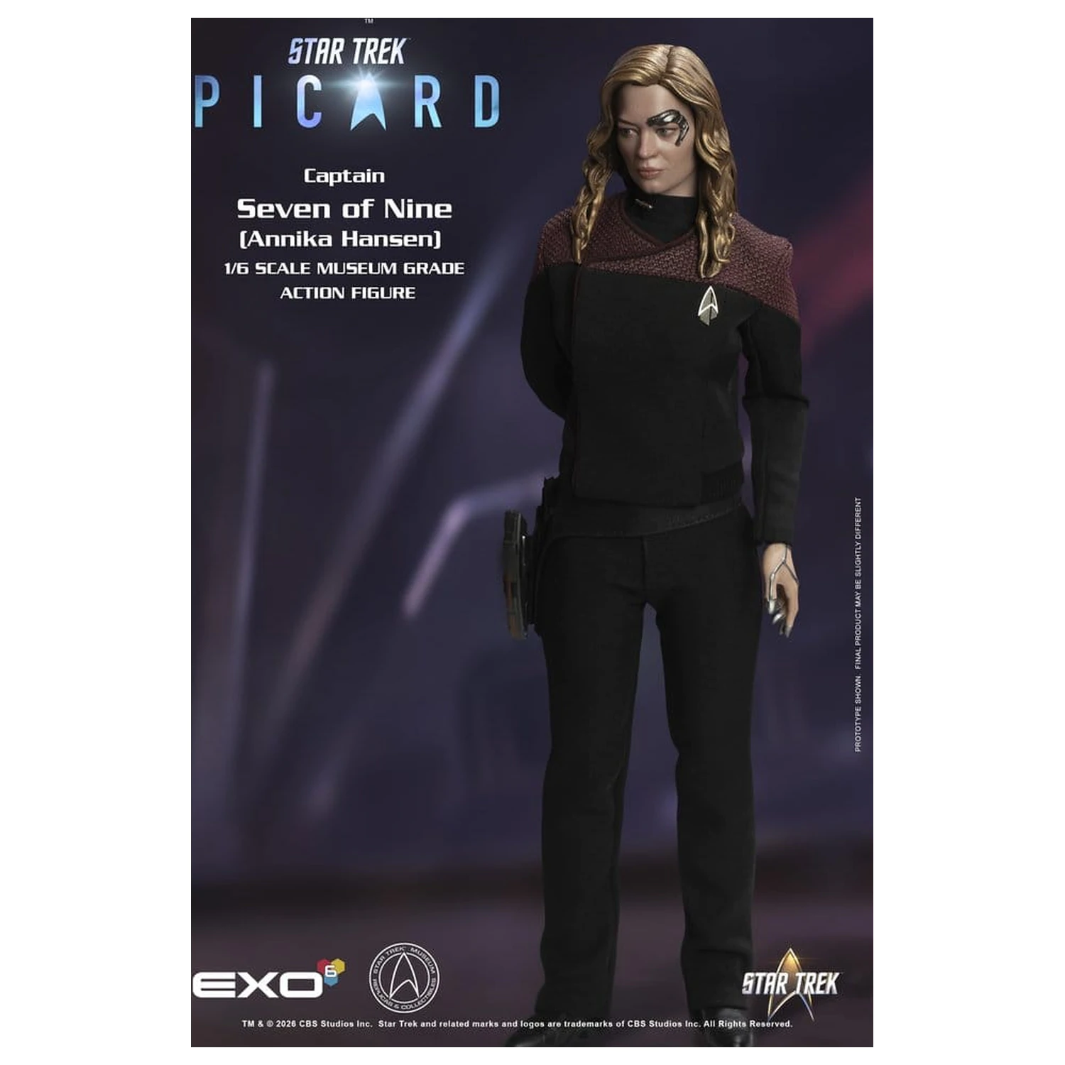 Star Trek: Picard Action Figure 1/6 Captain Seven of Nine 29 cm product photo
