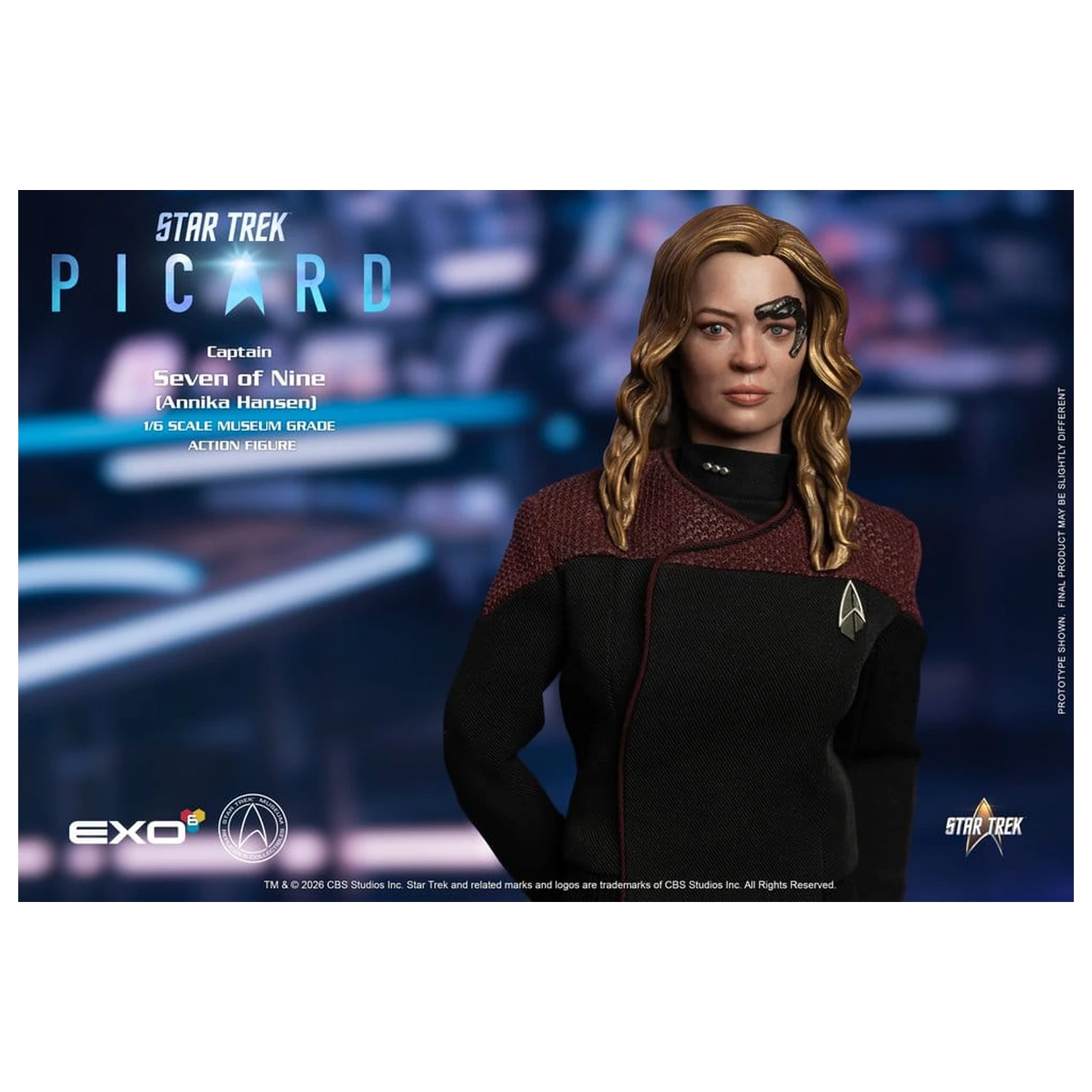 Star Trek: Picard Action Figure 1/6 Captain Seven of Nine 29 cm product photo
