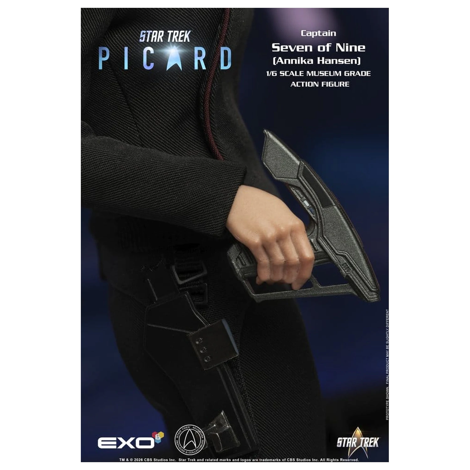 Star Trek: Picard Action Figure 1/6 Captain Seven of Nine 29 cm product photo