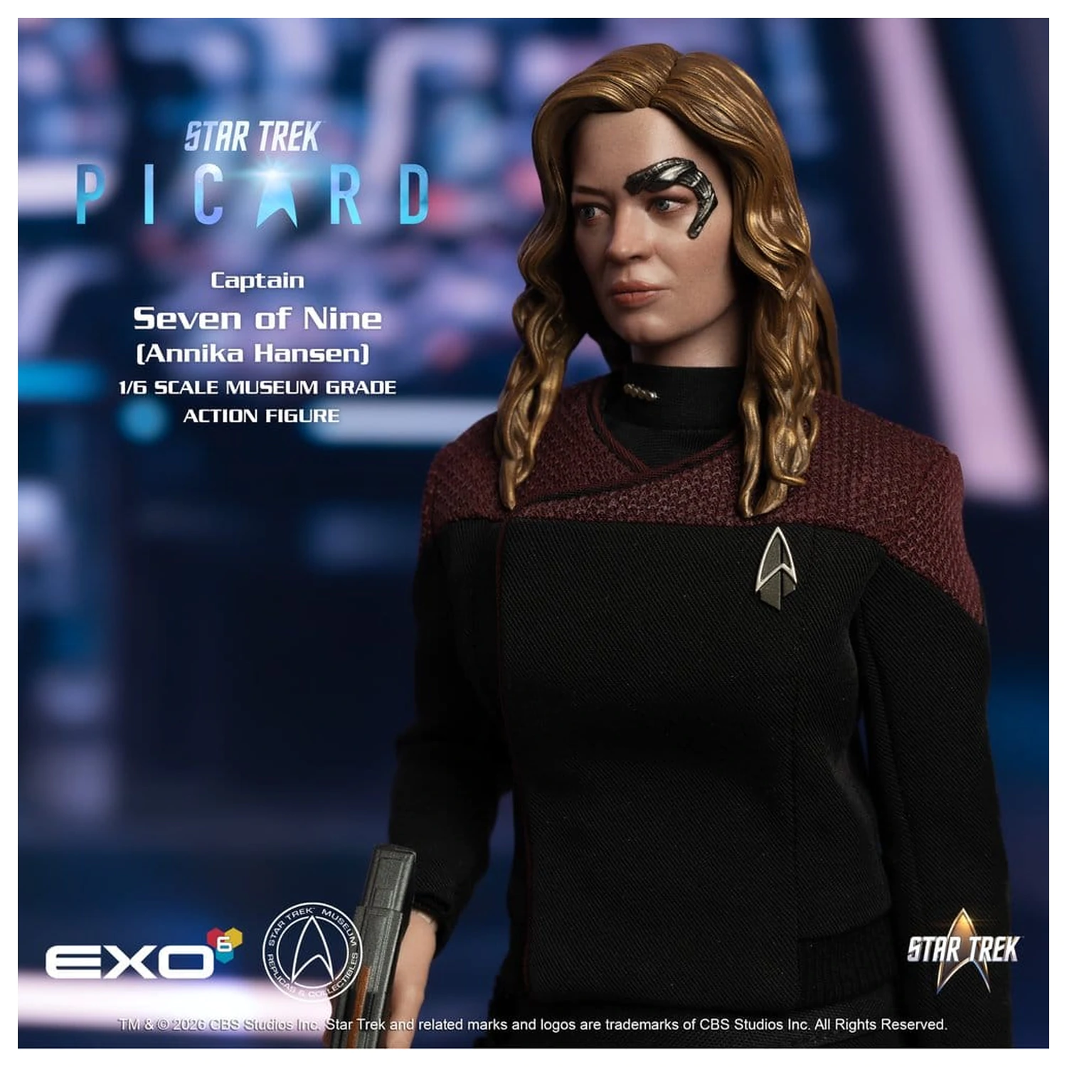 Star Trek: Picard Action Figure 1/6 Captain Seven of Nine 29 cm product photo
