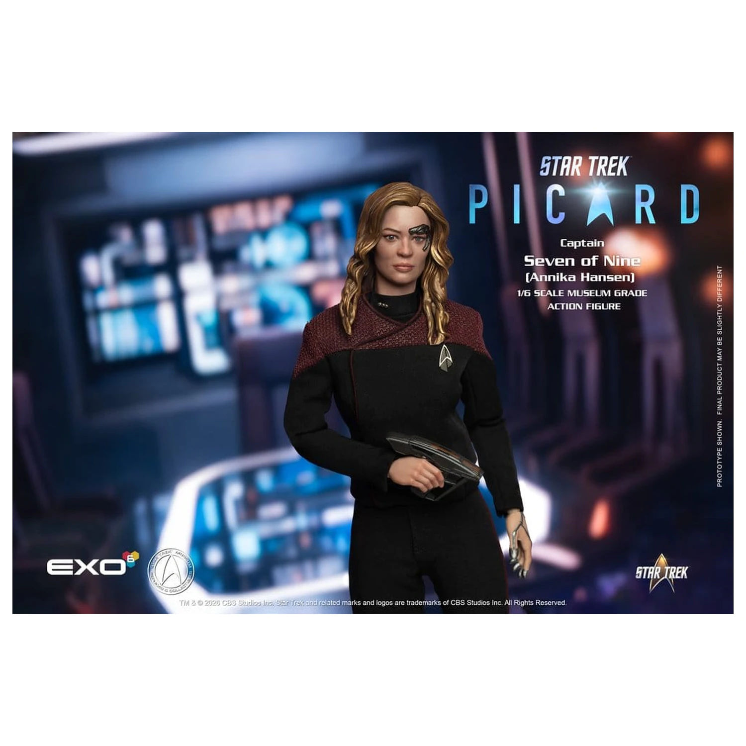 Star Trek: Picard Action Figure 1/6 Captain Seven of Nine 29 cm product photo