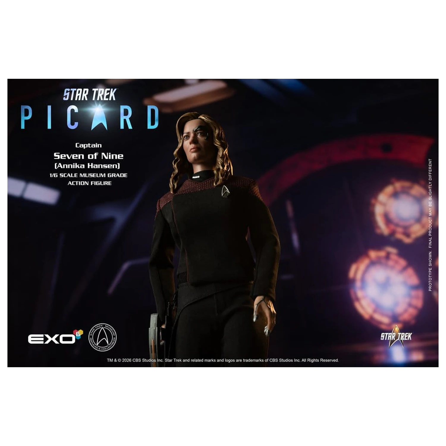 Star Trek: Picard Action Figure 1/6 Captain Seven of Nine 29 cm product photo