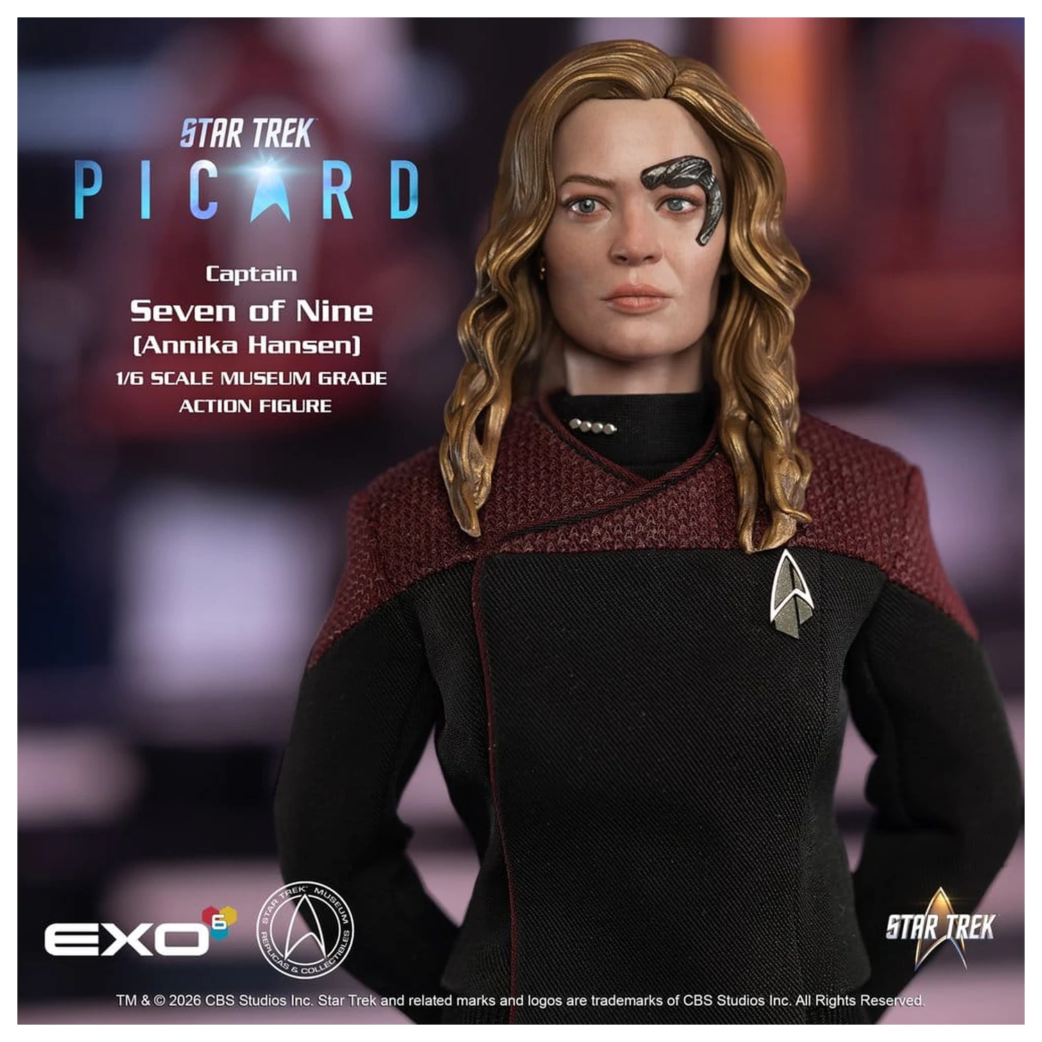 Star Trek: Picard Action Figure 1/6 Captain Seven of Nine 29 cm product photo