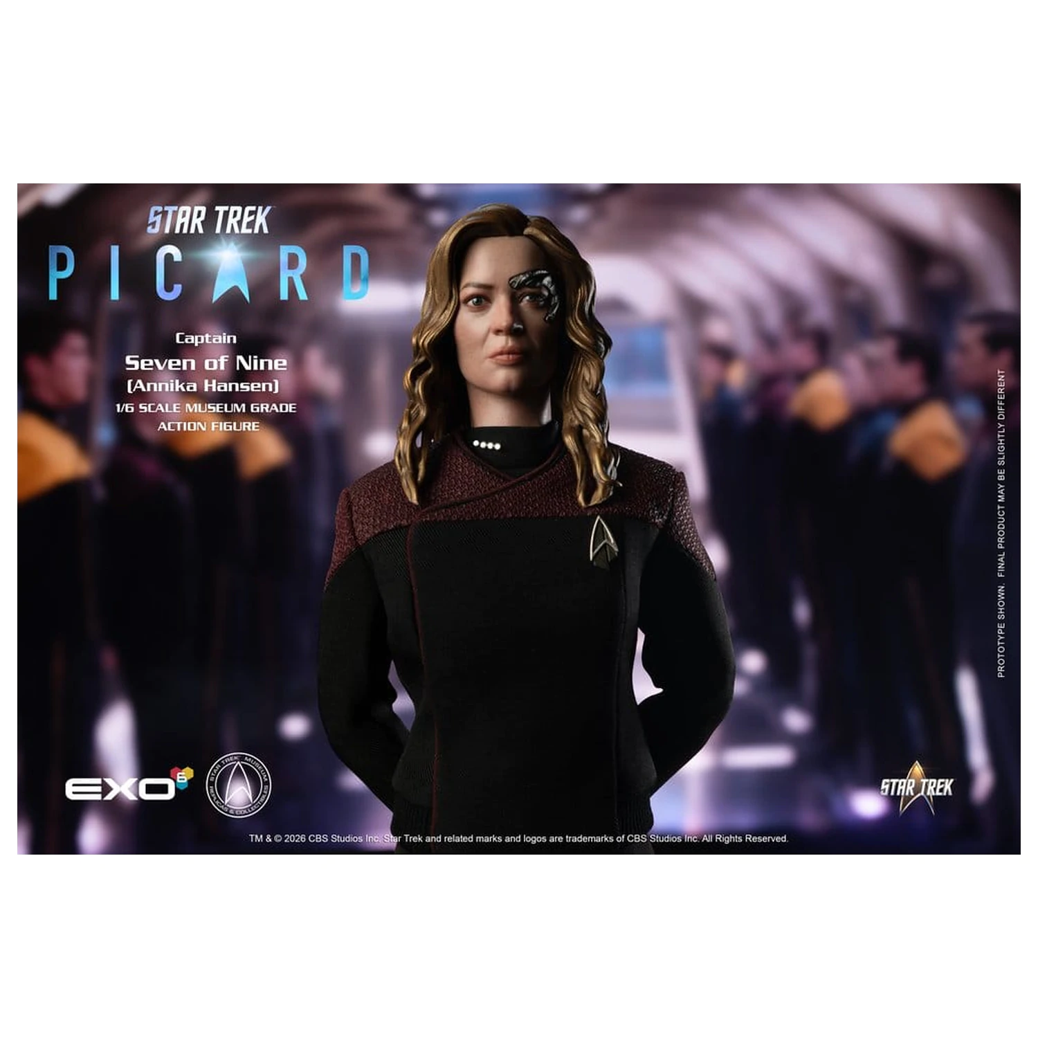 Star Trek: Picard Action Figure 1/6 Captain Seven of Nine 29 cm product photo
