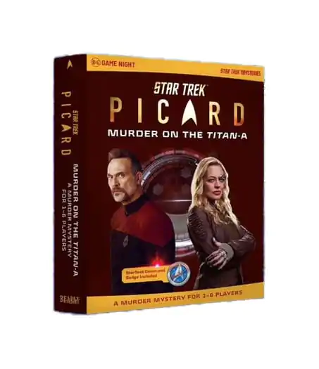 Star Trek Picard Murder Mystery Game Murder on the Titan-A  *English Version* product photo