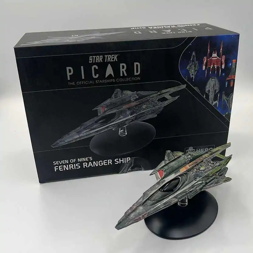 Star Trek Picard Starship Diecast Mini Replicas Seven of Nine's Ship 22 cm product photo
