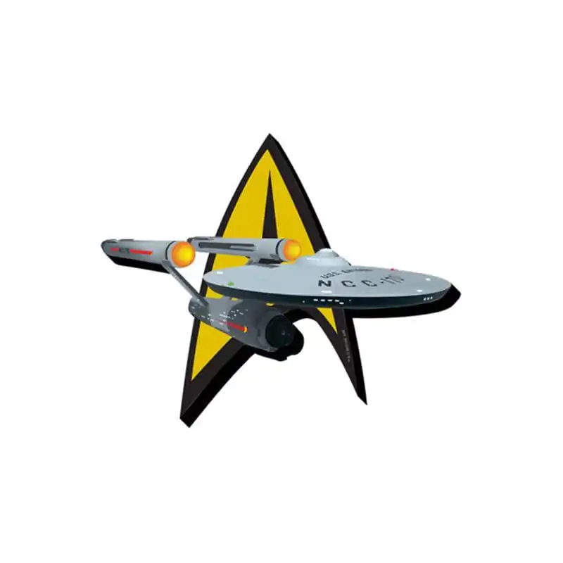 Star Trek: Ship & Logo Funky Chunky Magnet termékfotó