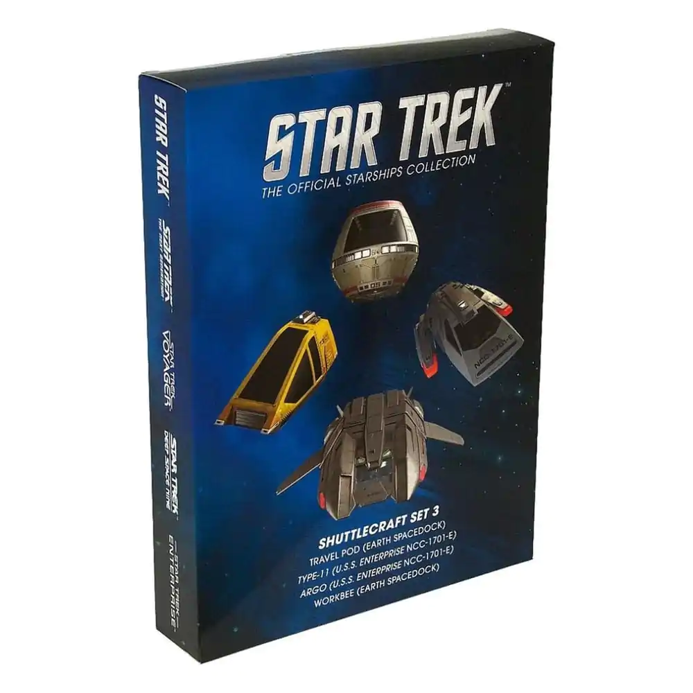 Star Trek Starship Diecast Mini Replicas Shuttle Set 3 termékfotó