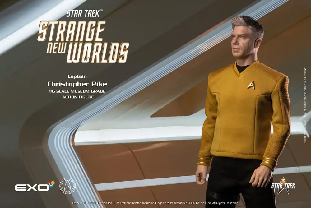 Star Trek: Strange New Worlds Action Figure 1/6 Captain Christopher Pike 30 cm product photo