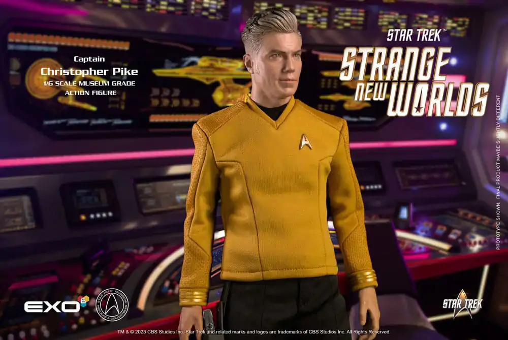 Star Trek: Strange New Worlds Action Figure 1/6 Captain Christopher Pike 30 cm product photo