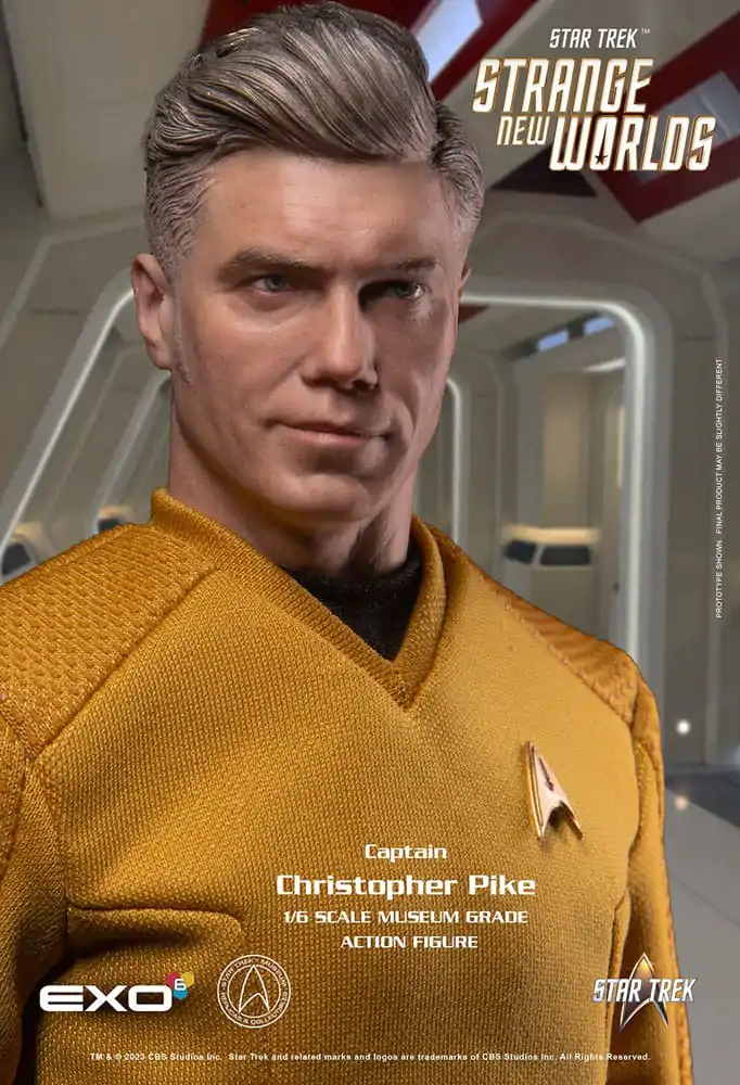 Star Trek: Strange New Worlds Action Figure 1/6 Captain Christopher Pike 30 cm product photo