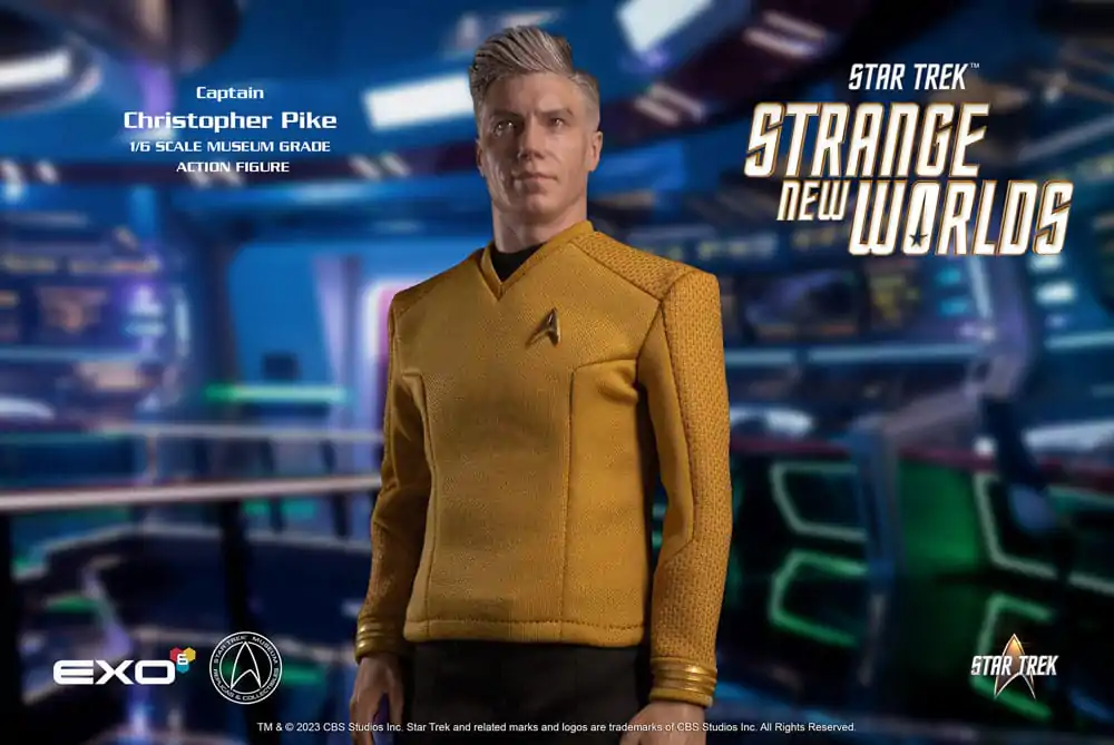 Star Trek: Strange New Worlds Action Figure 1/6 Captain Christopher Pike 30 cm product photo