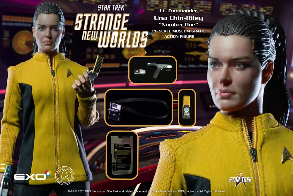 Star Trek: Strange New Worlds Action Figure 1/6 Lt. Com Una Chin-Riley 30 cm product photo
