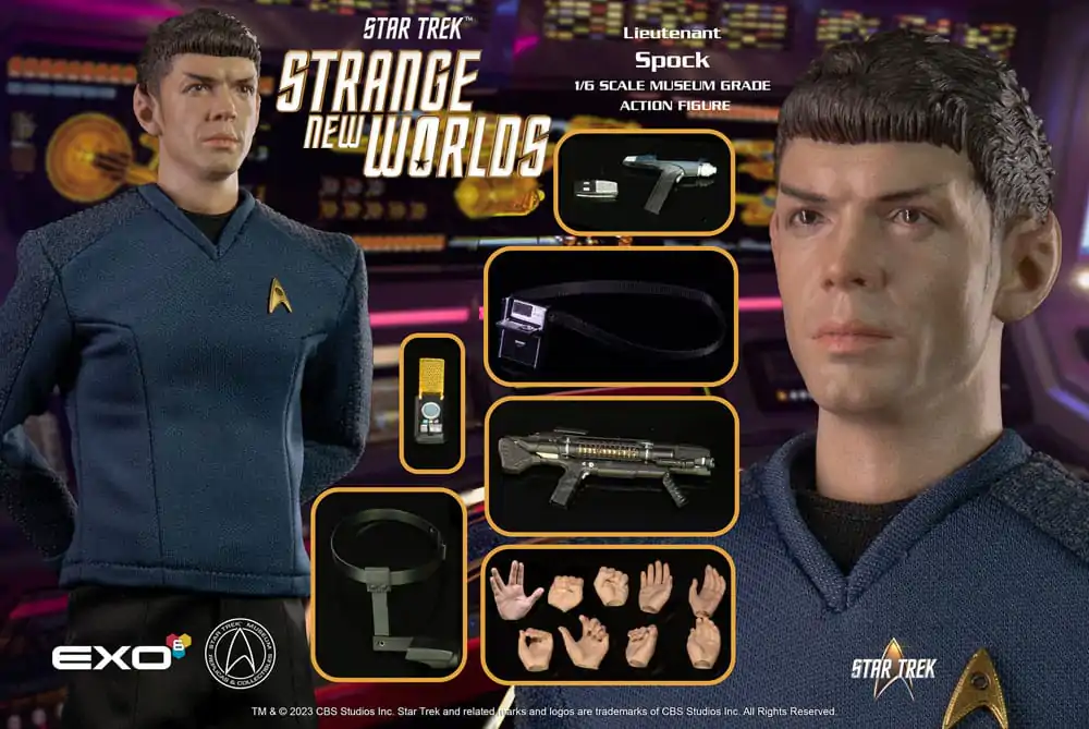 Star Trek: Strange New Worlds Action Figure 1/6 Spock 30 cm product photo