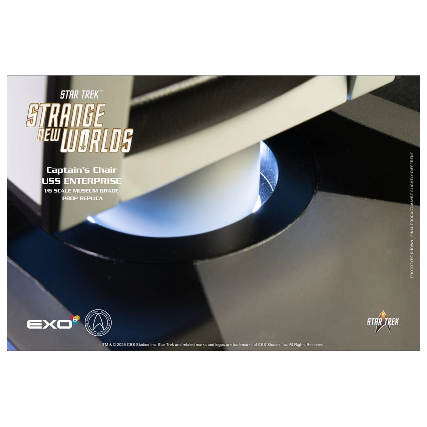 Star Trek: Strange New Worlds 1/6 U.S.S. Enterprise Command Chair 19 cm product photo