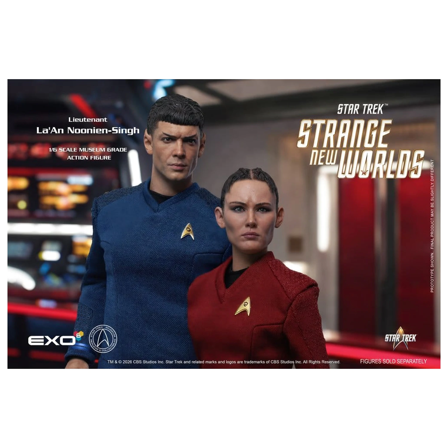 Star Trek: Strange New Worlds Action Figure 1/6 Lt. La'An Noonien-Singh 28 cm product photo