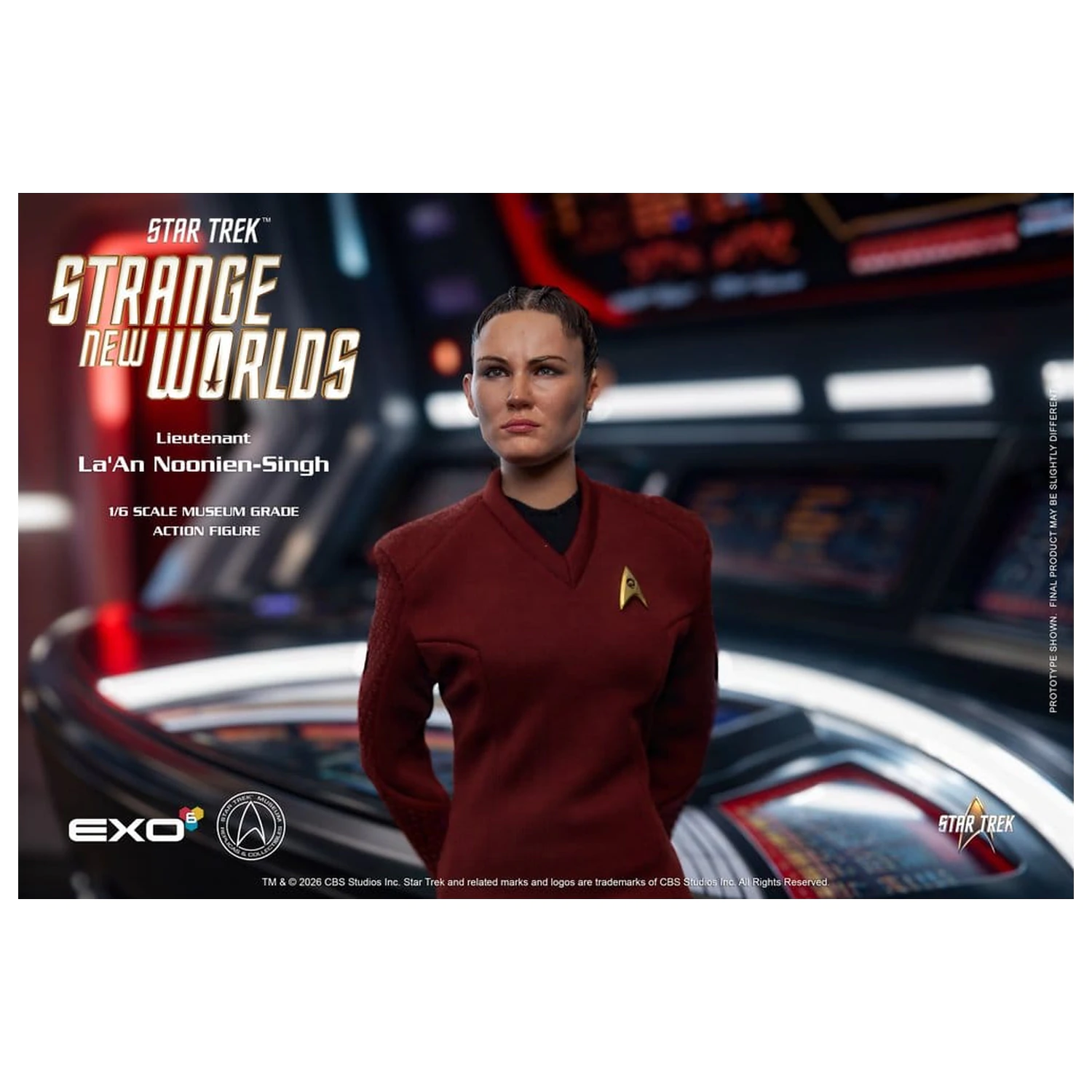 Star Trek: Strange New Worlds Action Figure 1/6 Lt. La'An Noonien-Singh 28 cm product photo