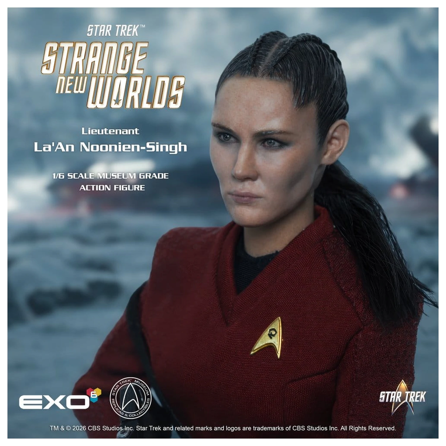 Star Trek: Strange New Worlds Action Figure 1/6 Lt. La'An Noonien-Singh 28 cm product photo