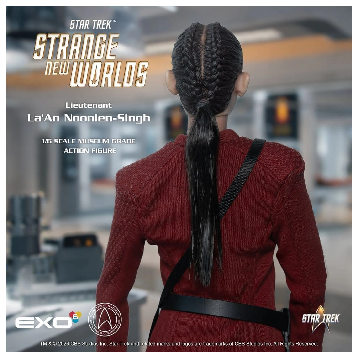 Star Trek: Strange New Worlds Action Figure 1/6 Lt. La'An Noonien-Singh 28 cm product photo