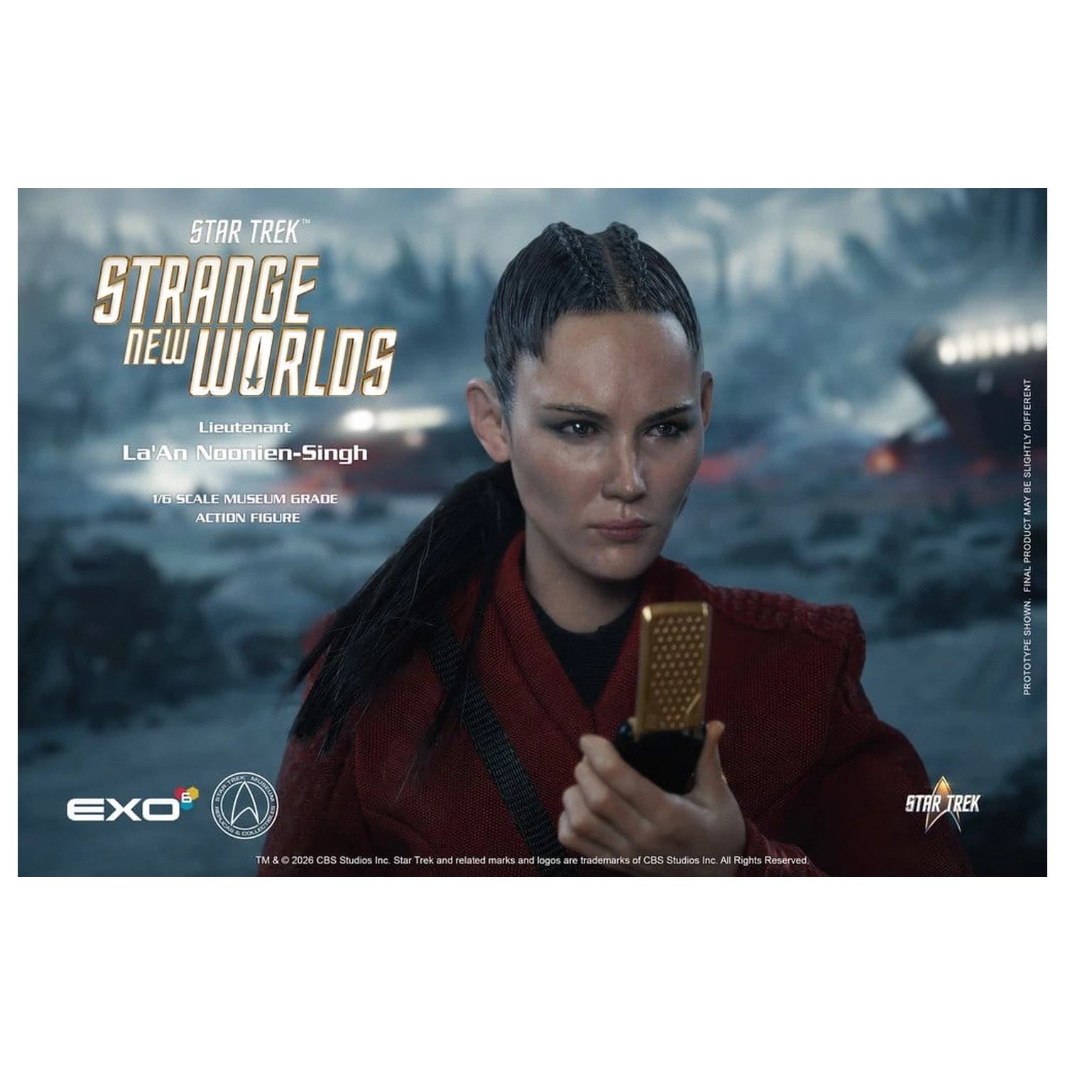 Star Trek: Strange New Worlds Action Figure 1/6 Lt. La'An Noonien-Singh 28 cm product photo