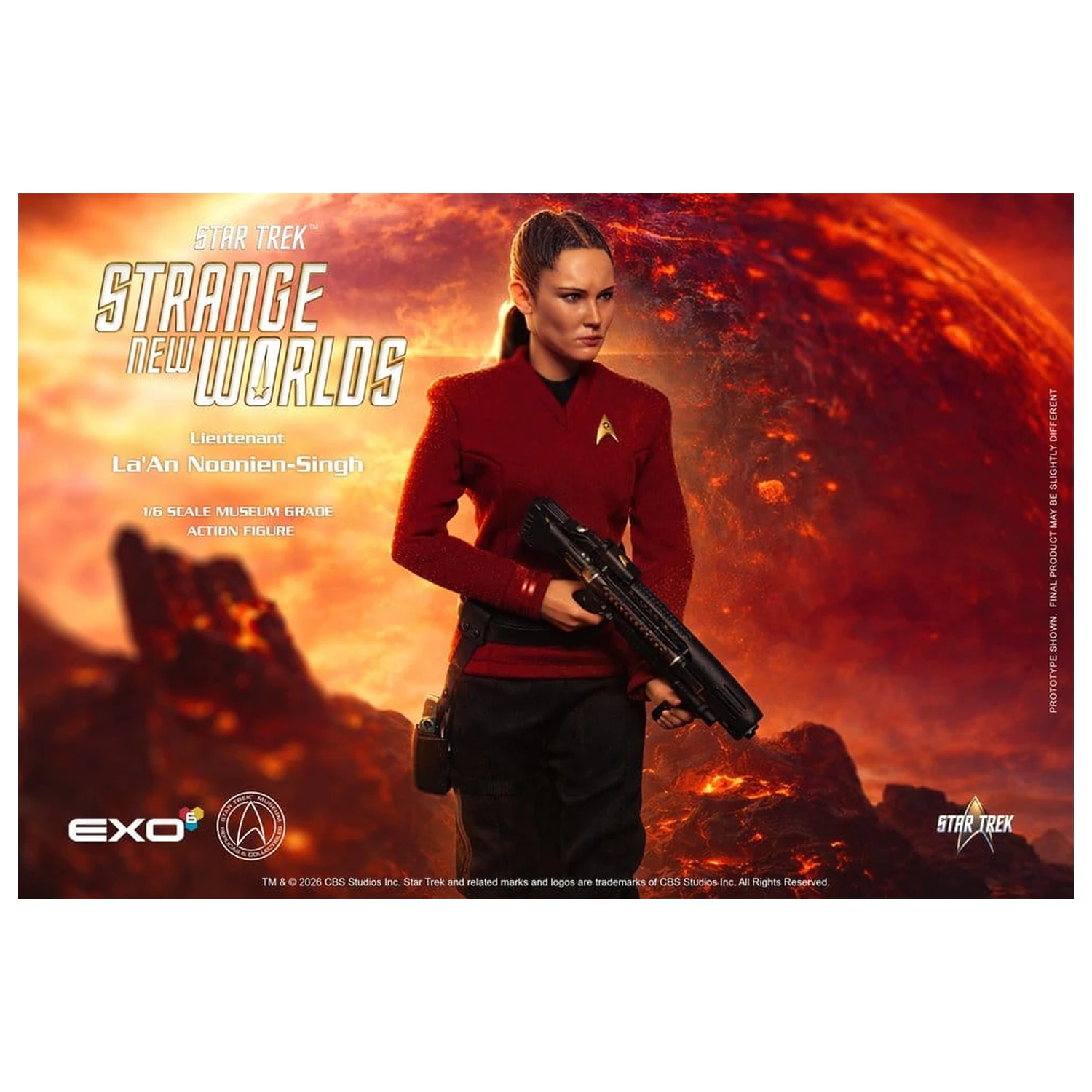 Star Trek: Strange New Worlds Action Figure 1/6 Lt. La'An Noonien-Singh 28 cm product photo