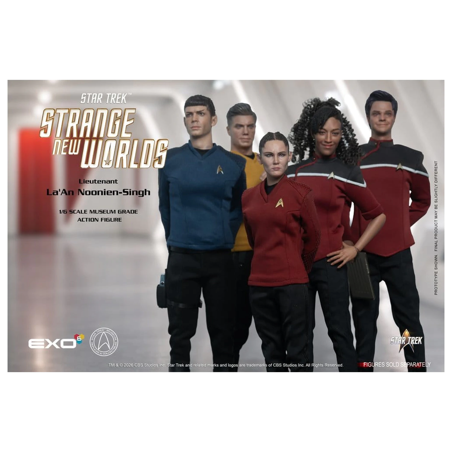 Star Trek: Strange New Worlds Action Figure 1/6 Lt. La'An Noonien-Singh 28 cm product photo