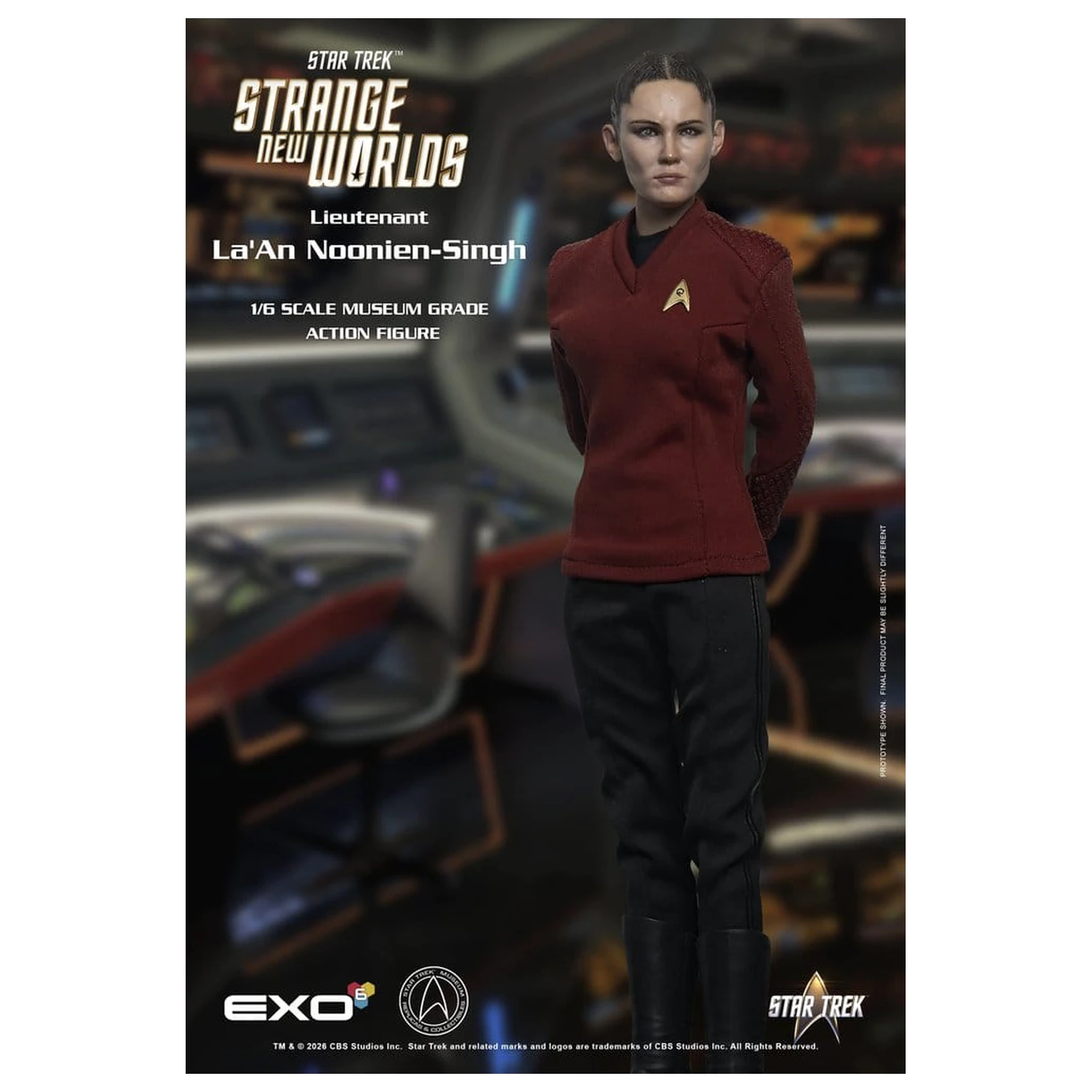 Star Trek: Strange New Worlds Action Figure 1/6 Lt. La'An Noonien-Singh 28 cm product photo