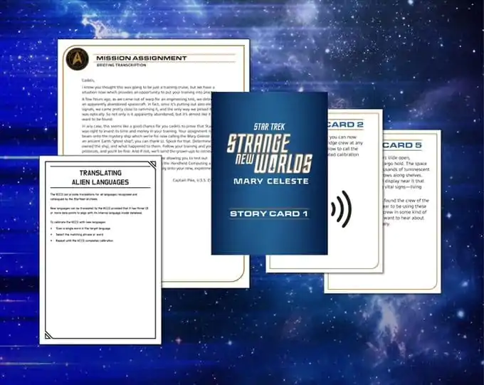 Star Trek Strange New Worlds Escape Room Game Mary Celeste  *English Version* product photo