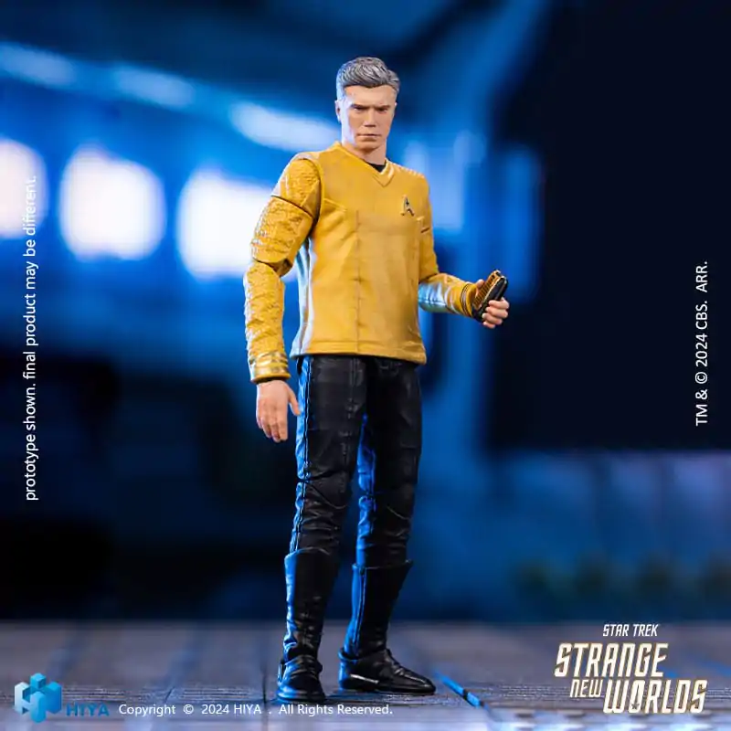 Star Trek Strange New Worlds Exquisite Mini Series  Action Figure 1/18 Pike 11 cm termékfotó